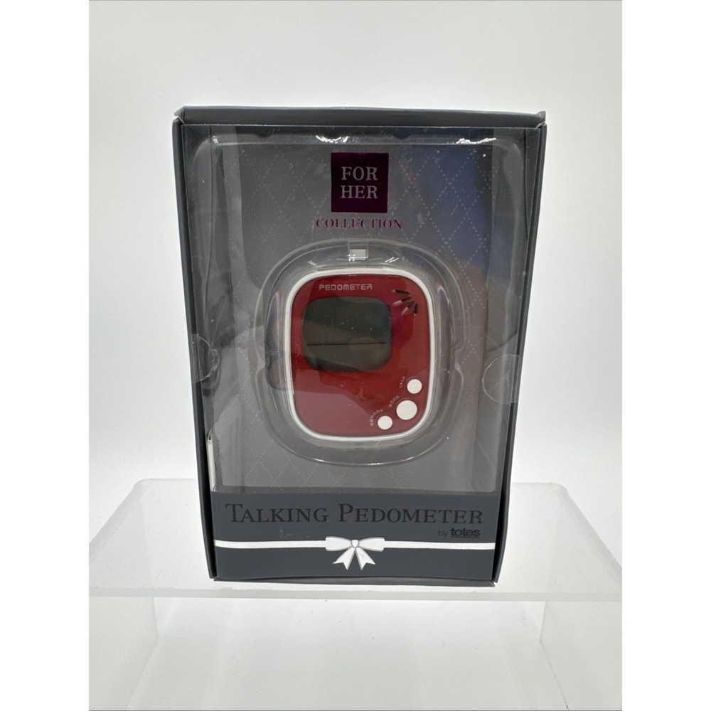 Totes Talking Pedometer From The Her Collection Tracks Repetitions Panic Alarm
